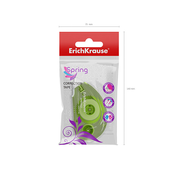 Корректир. лента 5мм х 6м ErichKrause® Spring, 