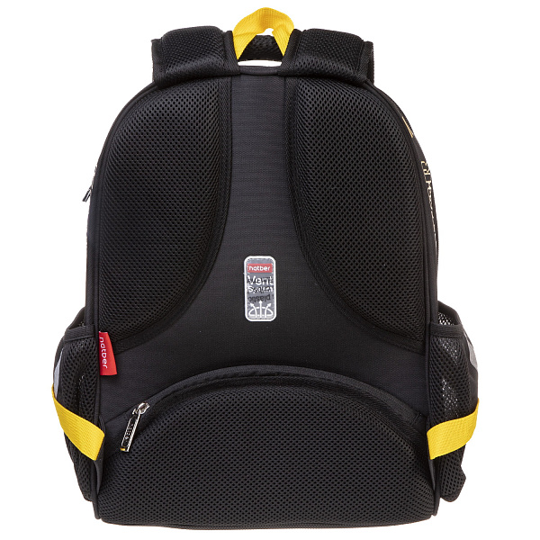 Рюкзак Hatber ERGONOMIC light-Скорость и мощь- 38Х29Х15см EVA материал нагрудная стяжка светоотраж. 2 отделения 2 кармана и 1 потайной на спинке