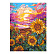Картина по номерам на картоне 28,5*38 см "Цветущие поля"