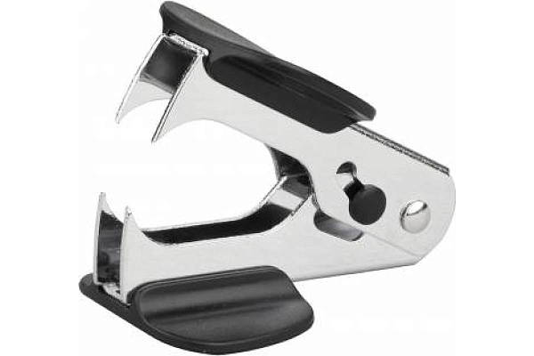 Антистеплер Deli  24/6 26/6 ассорти металл/пластик коробка