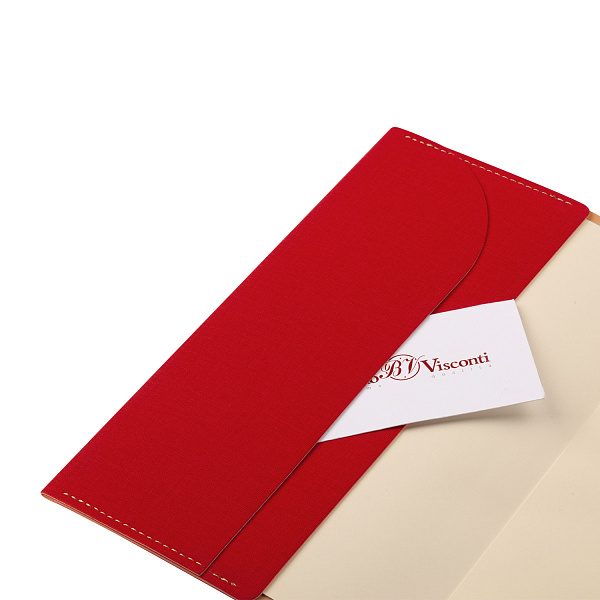 Ежедневник недат. А5 "SORRENTO" (КРАСНЫЙ)