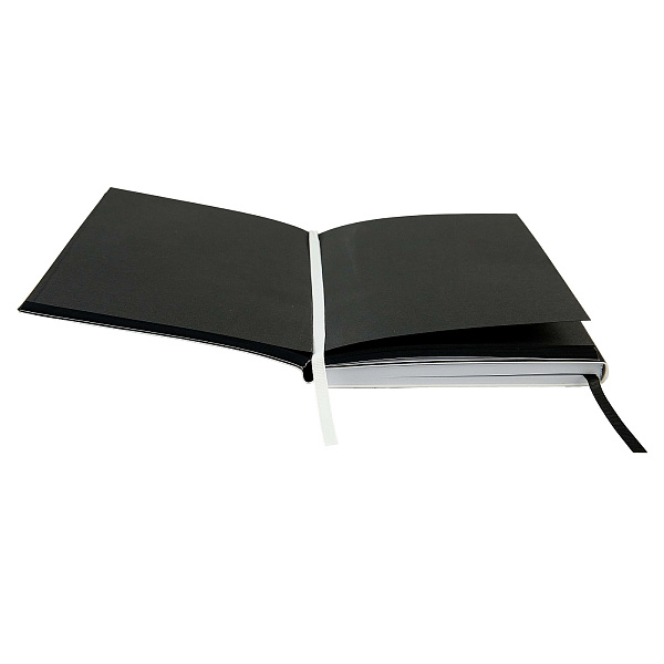 Скетчбук Sketchmarker Black&White, два в одном, мягкая обложка черная/белая, A5, 140г/м2, 60 листов, бумага белая / 140г/м2, 60 л., бумага черная