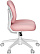 Кресло детское Cactus CS-CHR-3594PK розовый крестов. пластик белый