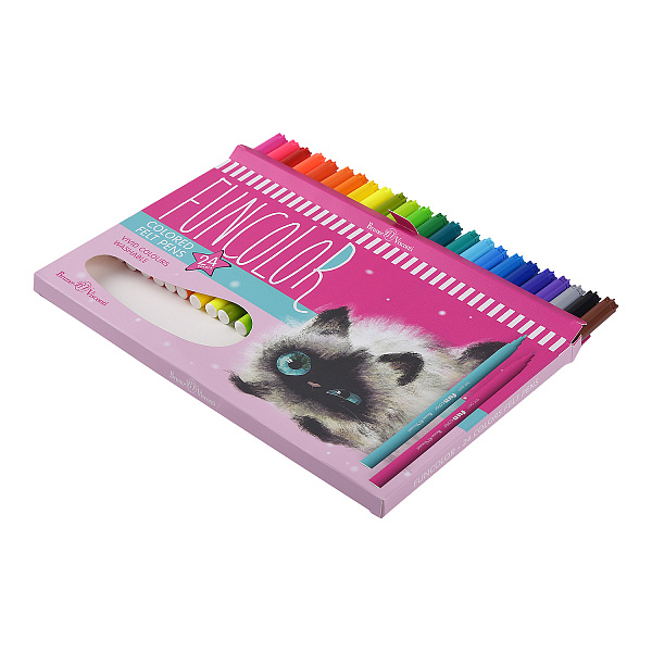 Фломастеры 24 цв. "FUNCOLOR"