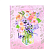 Пакет подарочный бумажный "deVENTE. Bouquet" вертикальный, размер 18x23x8 см, с блестками, бумага 210 г/м², ассорти 4 дизайна