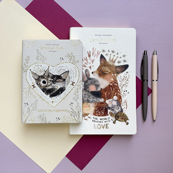 Ежедневник недат А5 FLEX "Love me.Любовь, как она есть"