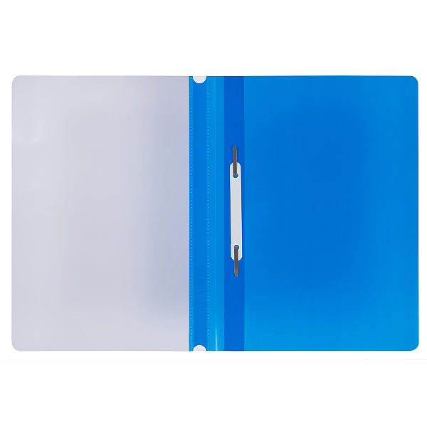 Скоросшиватель A4 120/160 мкм песок синий "Expert Complete" Classic