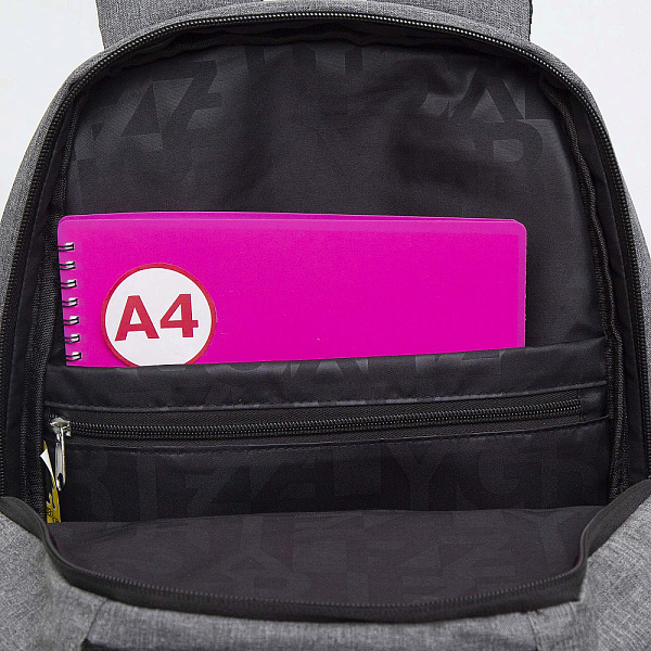 Рюкзак (/5 серый - черный)