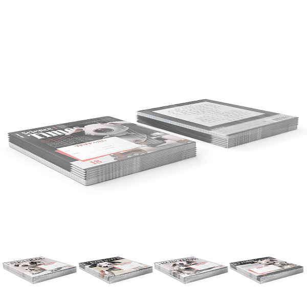 Тетрадь 18 л. лин. ErichKrause Tech News, (в плёнке по 10 шт.)_MIX-PACK