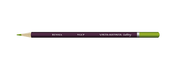 Карандаш цветной художественный "VISTA-ARTISTA" "Gallery"  заточенный 618 Оливковый (Olive green)