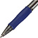 Ручка шариковая автомат. 1,0 мм Pilot Super Grip СИНЯЯ, синий резиновый грип, чернила на масляной основе
