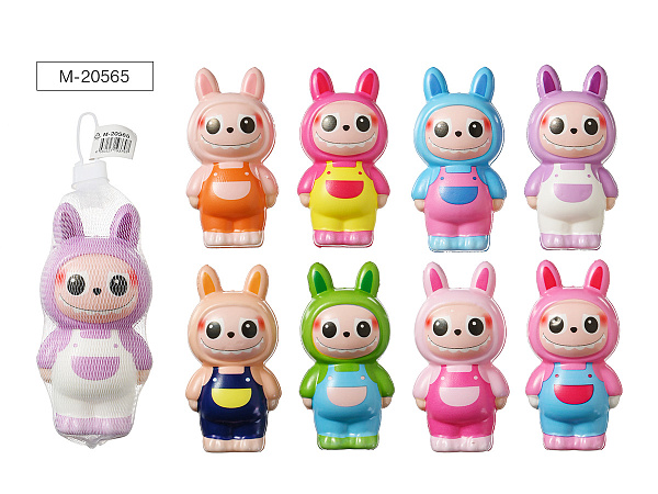 Игрушка-антистресс ЗУБАСТИК11.5*6 см, ассорти 8 дизайнов, ПВХ- сетка