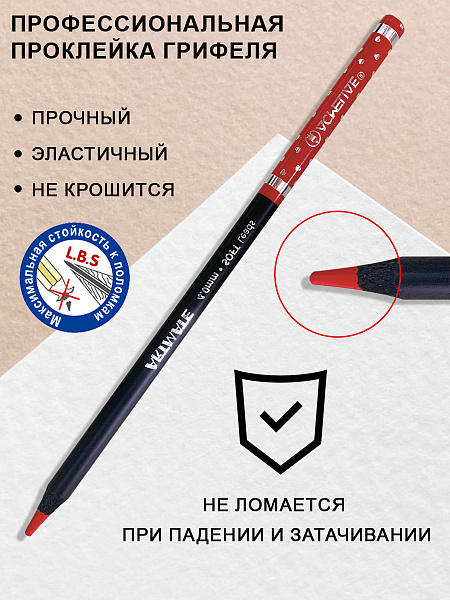 Карандаши 48 цв. ACMELIAE Blackwood Artmate в металлическом футляре