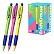 Ручка шариковая автомат. ErichKrause JOY® Matic&Grip Neon 0.7, Super Glide Technology, СИНЯЯ