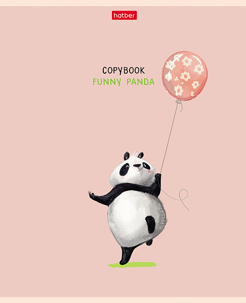 Тетрадь 40 л. кл. "FunnyPanda"