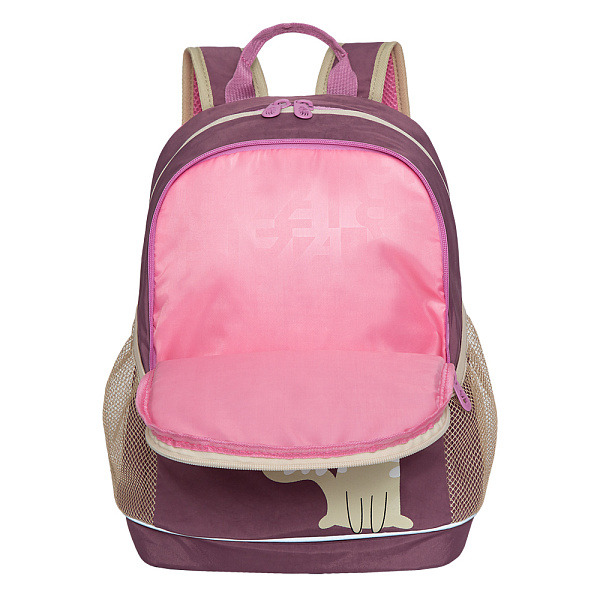 Рюкзак школьный д/дев (/1 темно-розовый)