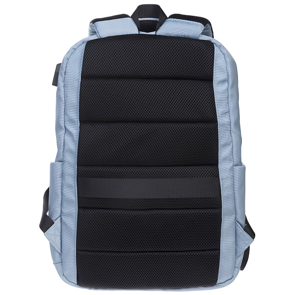 Рюкзак Hatber PRO -Blue rain- 43х31,5х14,5см полиэстер нагружная стяжка 2 отд. 4 кармана, с USB-выходом