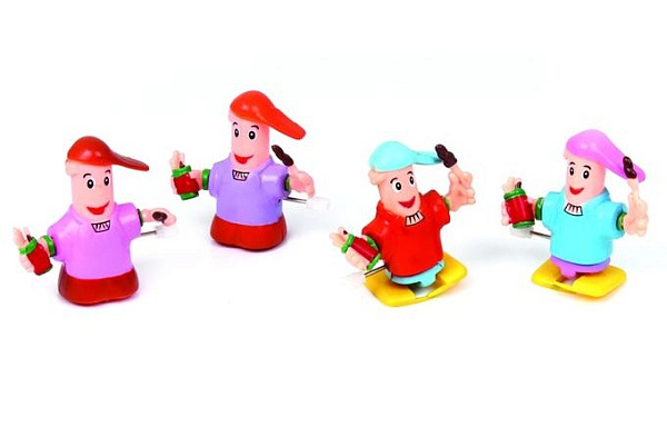 Игрушка заводная Bebelot "Клоун" (пакет, в асс-те)
