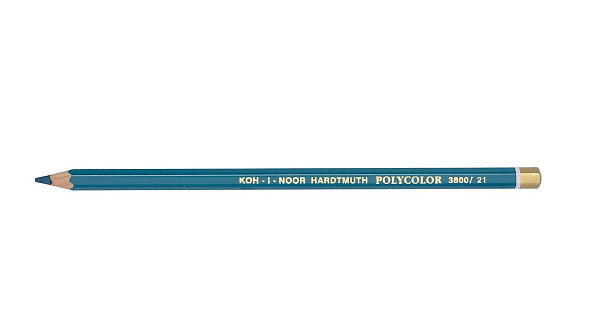 Карандаш художественный POLYCOLOR, сине-зеленый 