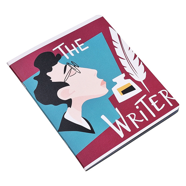 Тетрадь Be Smart, "Writer", писатель 165х203 мм, 48 л. кл. мягкий переплет, скрепка. 