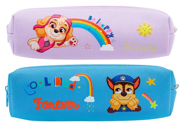 Пенал 1секц. Deli Paw Patrol  ассорти 190х50х50 текстиль