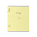 Тетрадь 12 л. лин. "Классика с линовкой желтая, ErichKrause (в плёнке по 10 шт.)