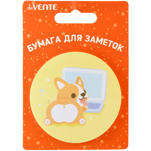 Бумага на л/п D-70 мм 30 л. "deVENTE. Animals work" офсет 80 г/м², печать 4+0, ассорти дизайнов, в картонном блистере и пластиковом пакете с европодвесом