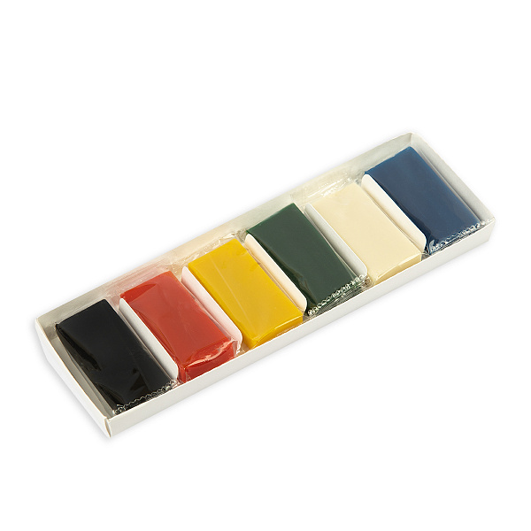 Пластилин 6 цв. "Растипласт" Лео