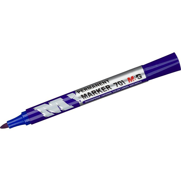 Маркер перм. 2,3 мм M&G синий