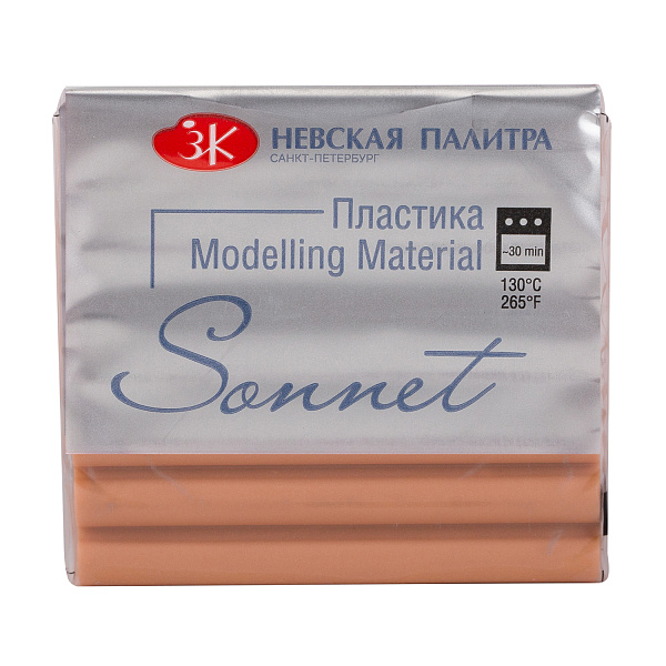 Пластика Sonnet брус 56 гр. телесный темный
