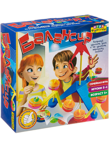 Настольная семейная игра "БАЛАНСИР"