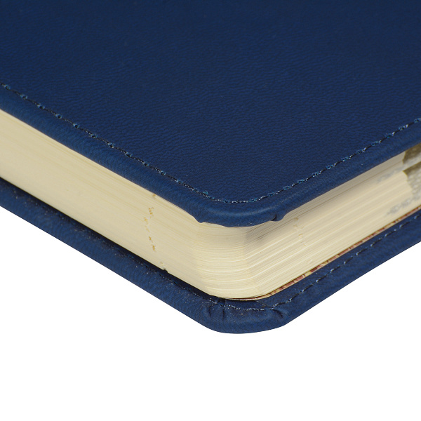 Ежедневник недат А5 с индексами "VELVET INDEX" (ТЕМНО-СИНИЙ)