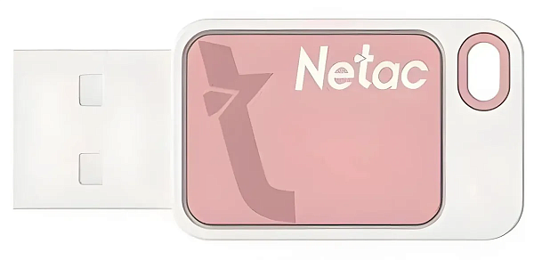 Флеш Диск Netac 64GB UA31  USB2.0 розовый