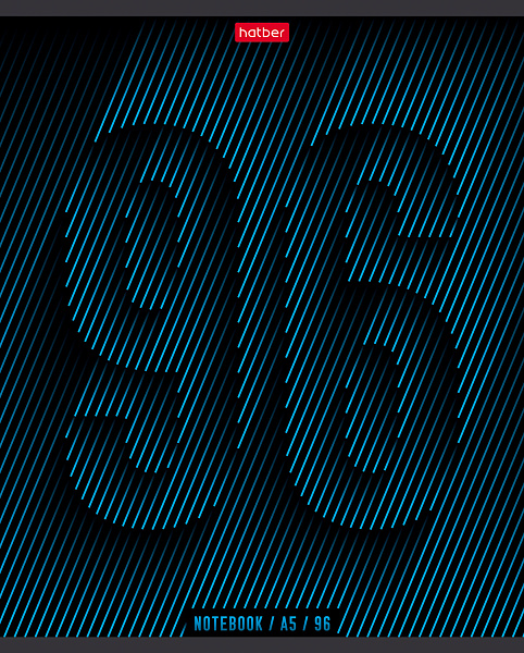 Тетрадь 96 л. лин. "Line_96" 65г/кв.м на скобе 
