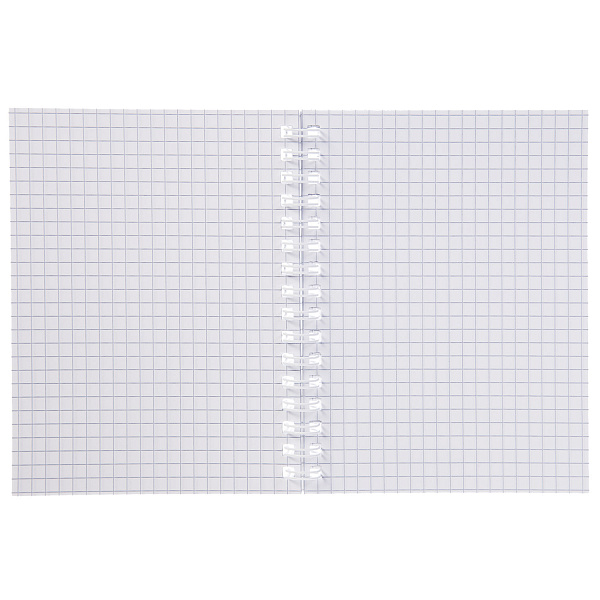 Записная книжка А6 80 листов в клетку на гребне, "VELVET", пластиковая обложка, 60 г/м2