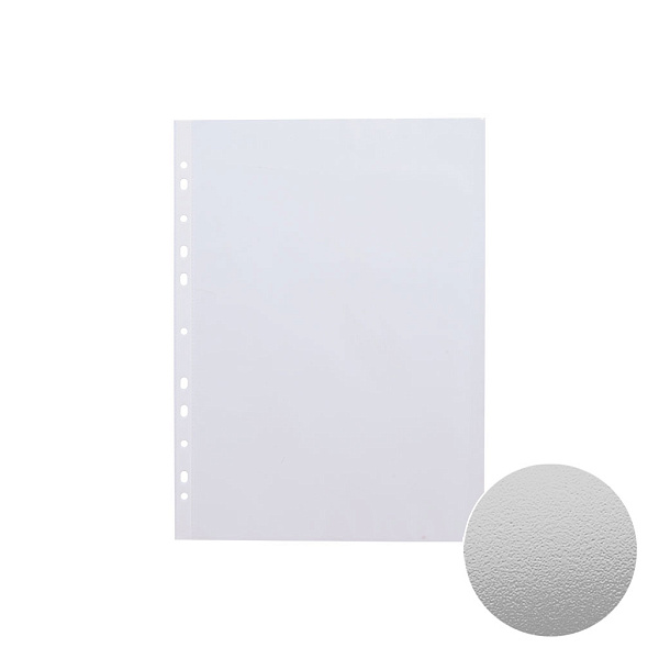 Папка-вкладыш А4 60 мкм ErichKrause Glossy Clear, прозрачный (в пакете по 100 шт.