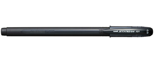 Ручка шариковая Uni Jetstream SX-101-05 черная 0.5 мм.