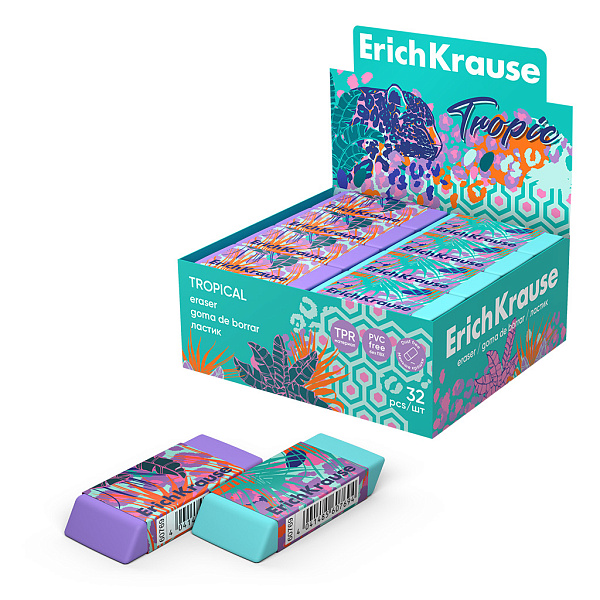 Ластик ErichKrause Tropical