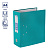 Папка-регистратор 125 мм "Expert Complete" Classic A4 PVC арочный механ. лён изумрудный