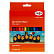 Фломастеры 12 цветов Гамма "Мультики", круглые, водная основа, смываемые, картонная упаковка с европодвесом