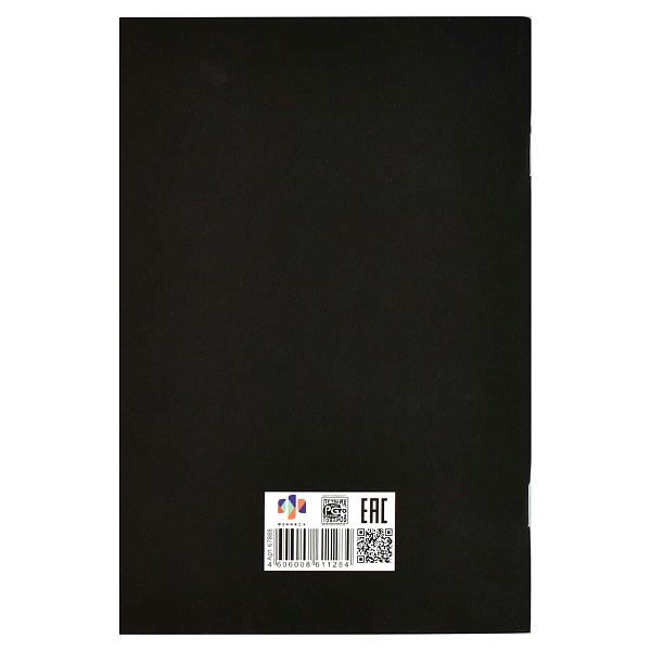 Блокнот 120*185 40 л. ТОЧКА "ФРАЗЫ С ХАРАКТЕРОМ" /Блок - белый офсет 65 г/м², мягкий переплёт (2 скобы), пленка софт тач вельвет,