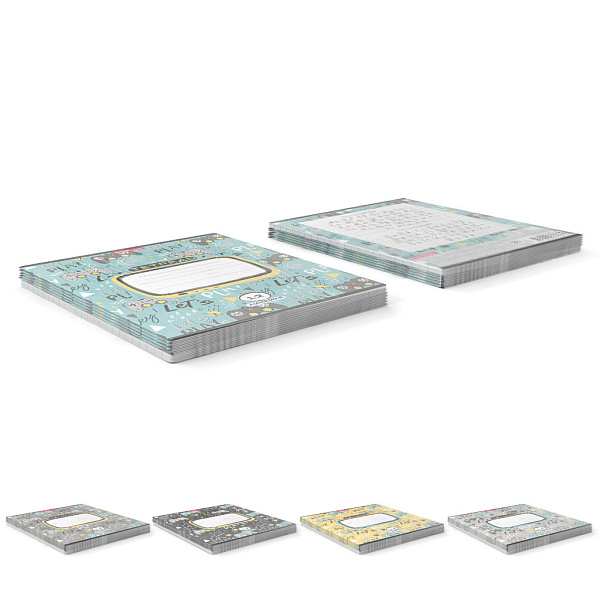 Тетрадь 12 л. лин. "Gamepad" MIX-PACK ErichKrause® 