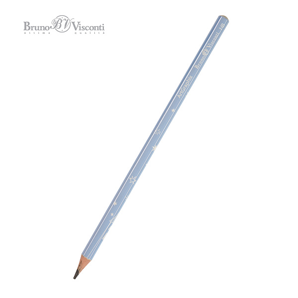 КАРАНДАШ ЧЕРНОГРАФИТОВЫЙ "ArtGraphix. Zefir. Звездное небо" НВ (пластиковый корпус) (10129060/020919/0023498,КИТАЙ)