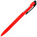 Ручка шариковая автомат. 0,7 мм Deli, Красная, корп.красный, 