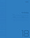 Тетрадь А5 18 листов в линию, "Синяя", обложка пластиковая, 60 г/м2