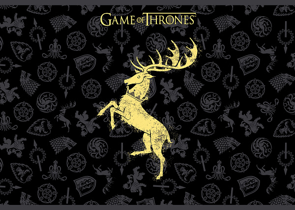 Альбом д/рис. 40 л. "Игра престолов" (Game of Thrones) 100г/кв.м 