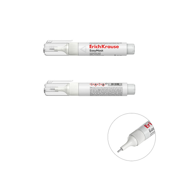 Корректирующая ручка 4 мл ErichKrause EasyMask, 