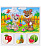 ЛОТО (30 фишек) + ПАЗЛЫ 24 эл. ДЛЯ МАЛЫШЕЙ