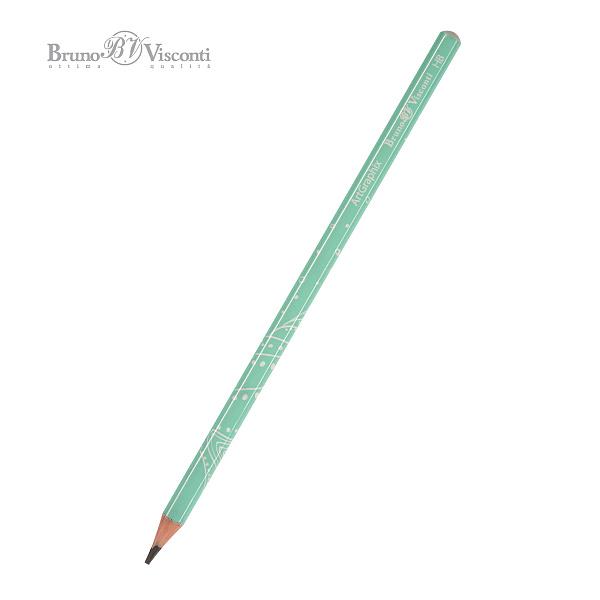 КАРАНДАШ ЧЕРНОГРАФИТОВЫЙ "ArtGraphix. Zefir. Ракушка" НВ (пластиковый корпус) (10129060/020919/0023498,КИТАЙ)