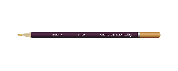 Карандаш цветной художественный "VISTA-ARTISTA" "Gallery"  заточенный 232 Охра (Ochre)